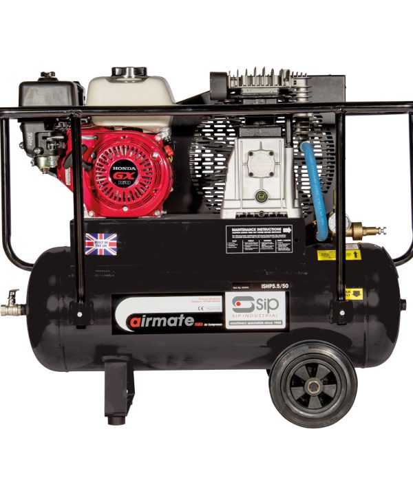 SIP ISHP5.5/50 Industrial Petrol Compressor