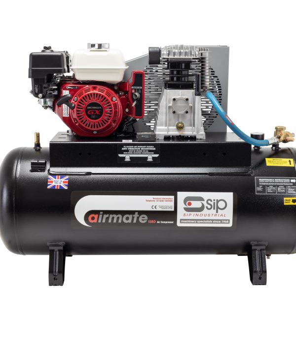 Alternative view of SIP ISHP5.5/150ES Industrial Petrol Compressor