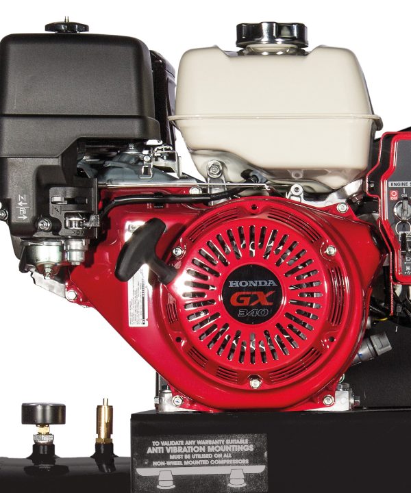 Alternative view of SIP ISHP11/200ES Industrial Petrol Compressor