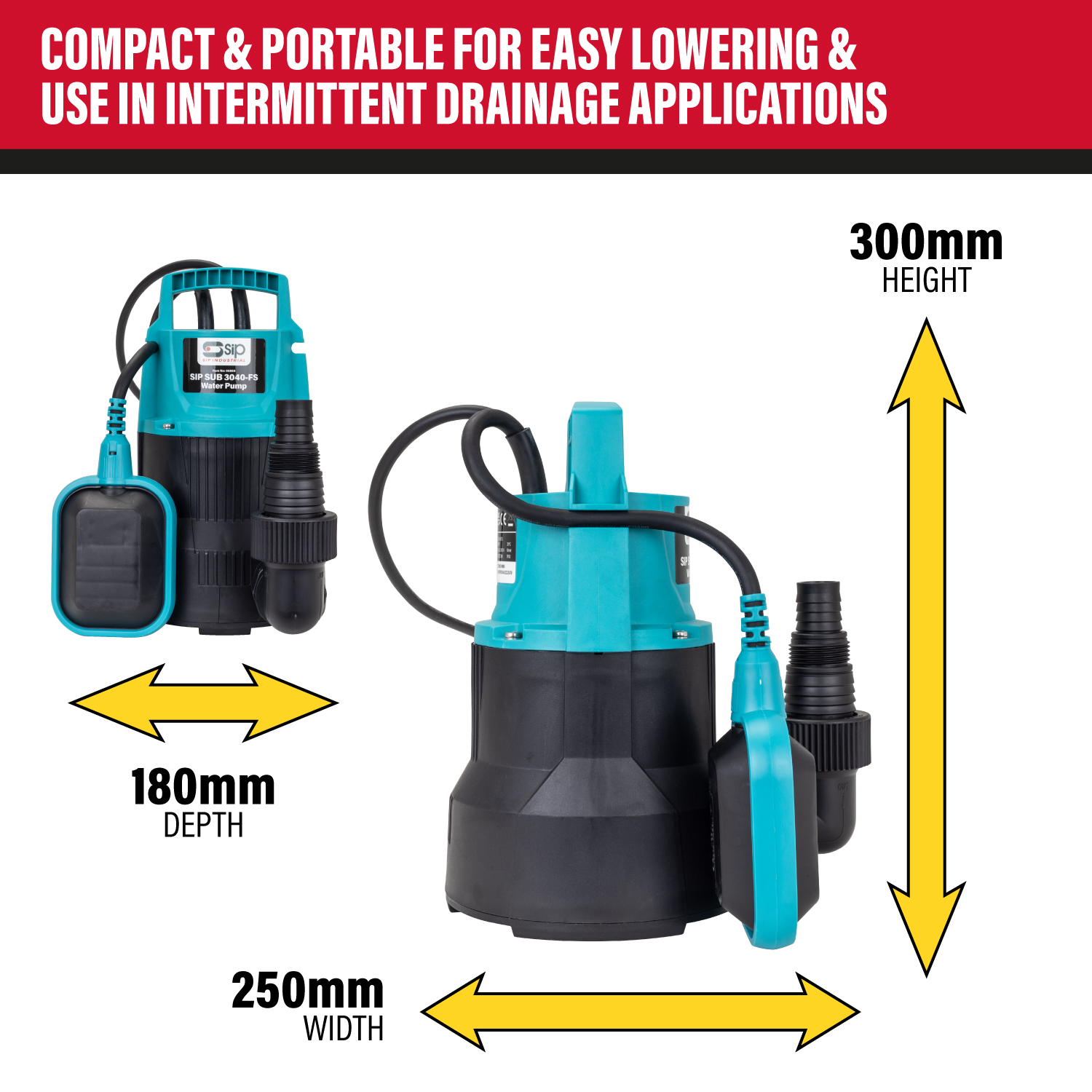 SIP SUB 3040 Submersible Water Pump - Image 5