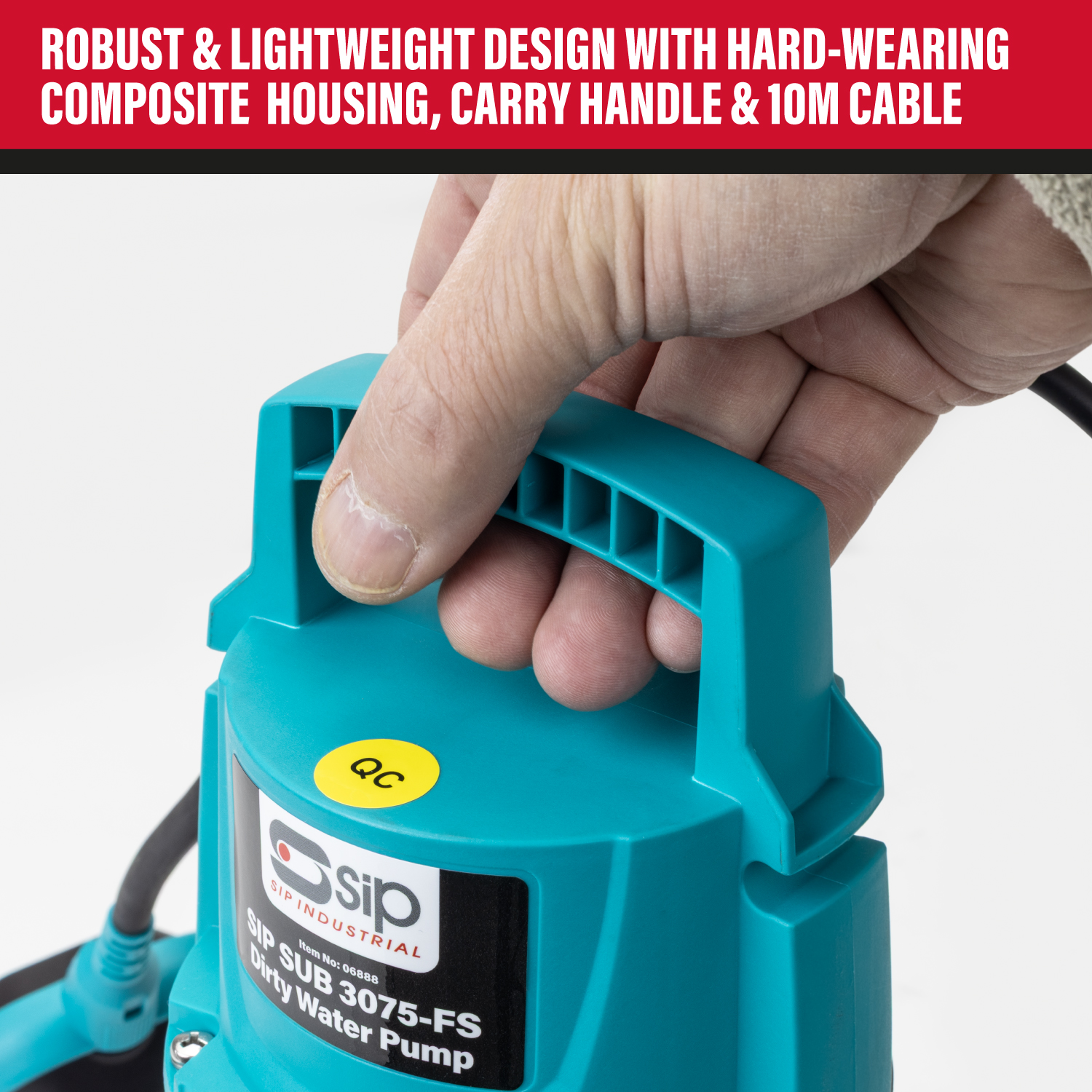 SIP SUB 3075 Submersible Dirty Water Pump - Image 3