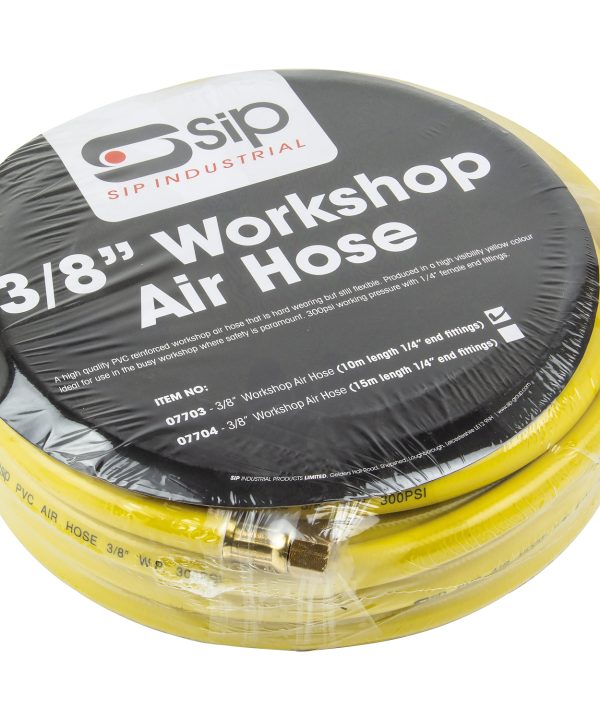 SIP 3/8" 10mtr PVC Workshop Air Hose