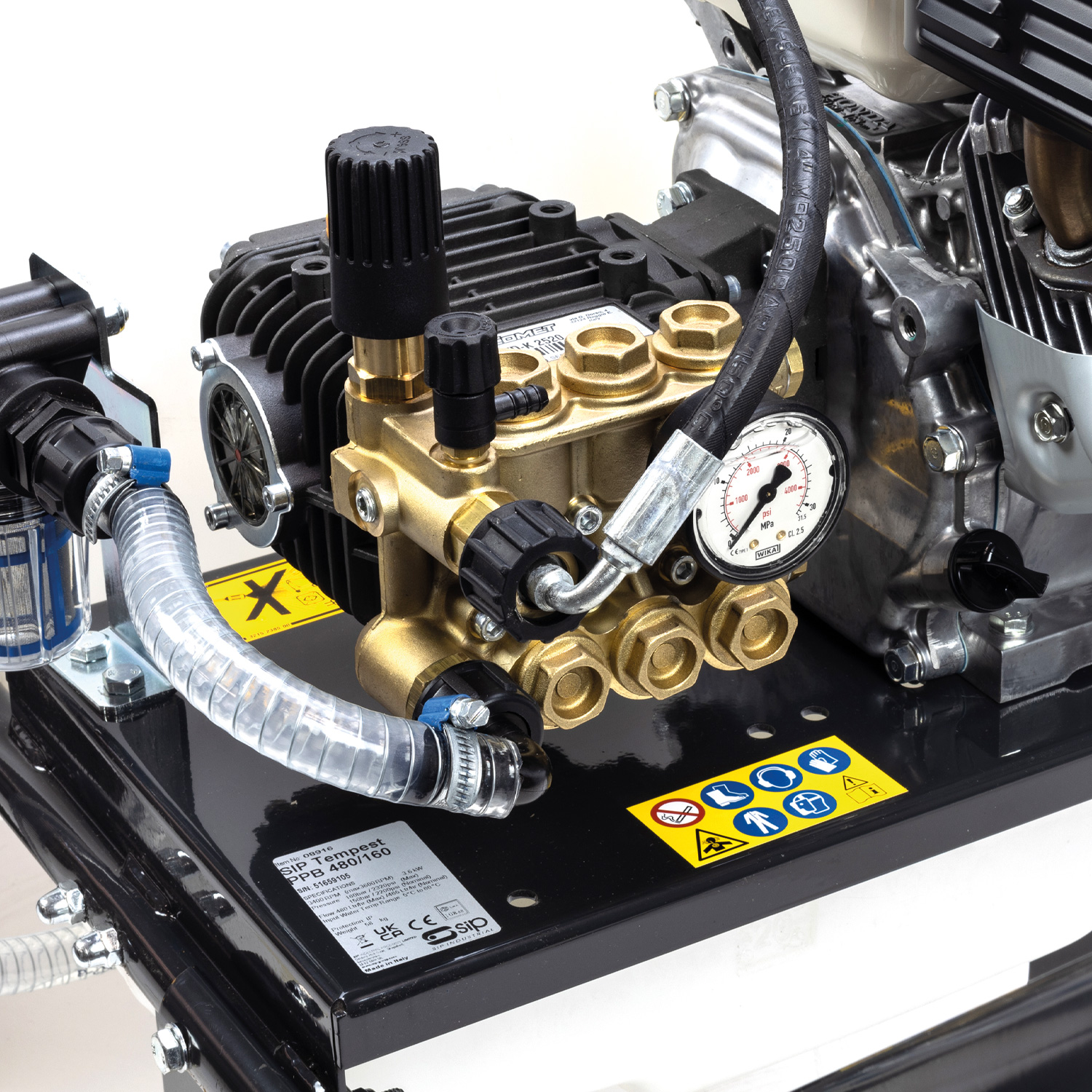 SIP TEMPEST PPB480/160 Petrol Pressure Washer - Image 3