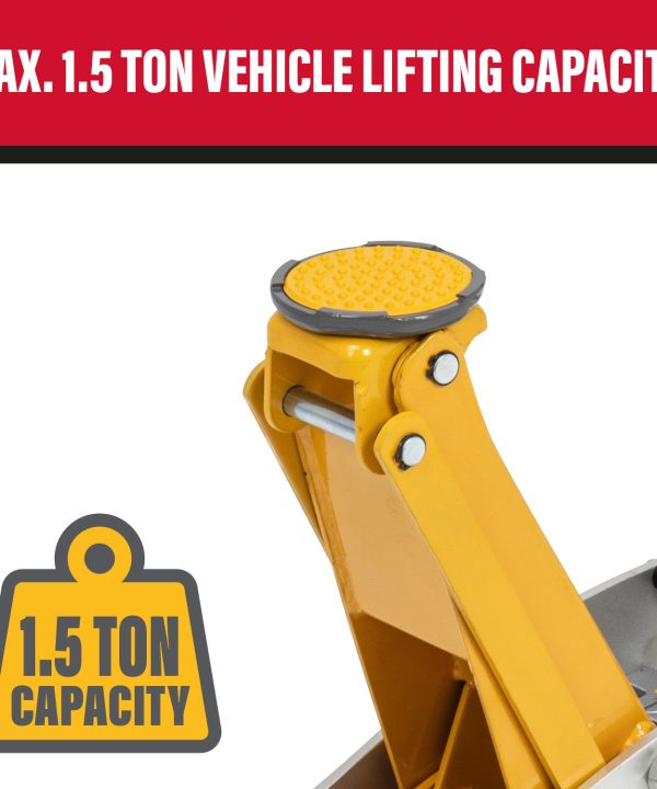 Alternative view of WINNTEC® 1.5 Ton Aluminium / Steel Turbo Lifter Trolley Jack