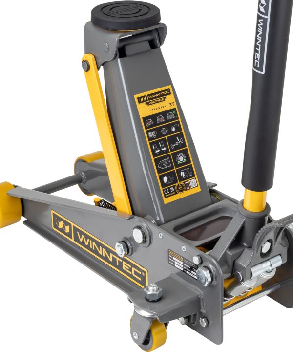 WINNTEC® +SERIES 3 Ton Turbo Lifter Trolley Jack