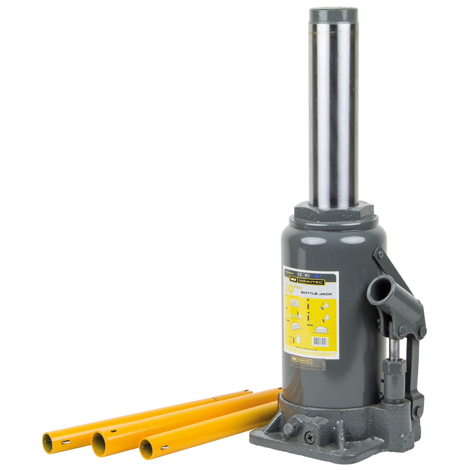 WINNTEC® 30 TON Bottle Jack - Image 2
