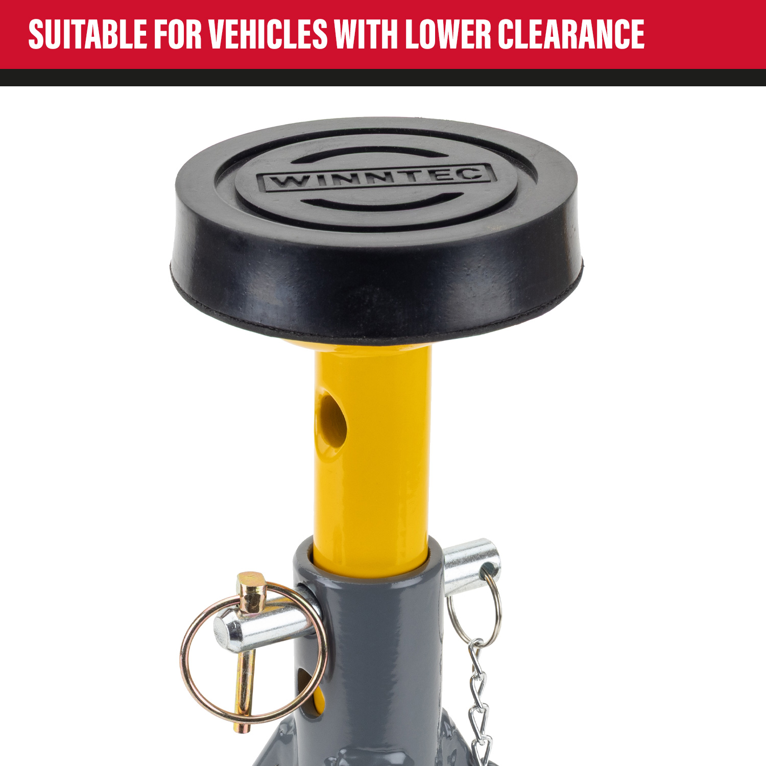 WINNTEC® 3 TON Pin Jack Stands - Image 4