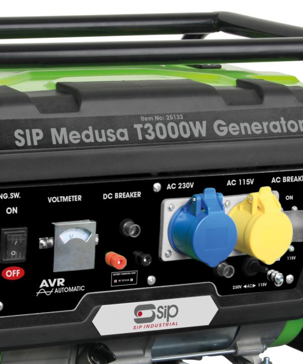 Alternative view of SIP MEDUSA T3000W Petrol Generator