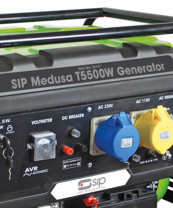 Alternative view of SIP MEDUSA T5500W Petrol Generator