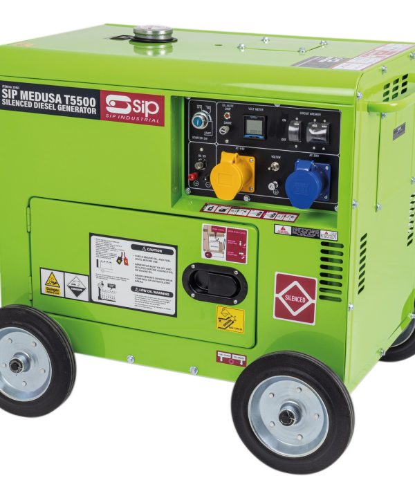 SIP MEDUSA T5500 Silenced Diesel Generator