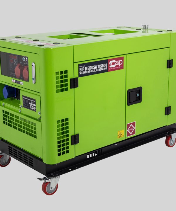 Alternative view of SIP MEDUSA T15000 Silenced Diesel Generator